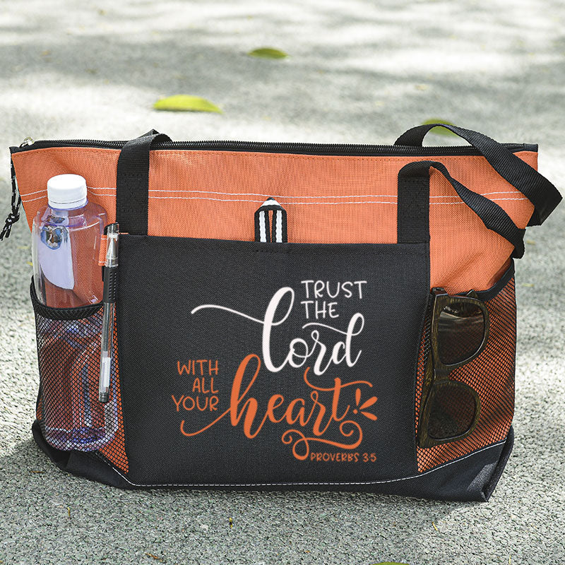 Trust the Lord with All Your Heart Tote Bag