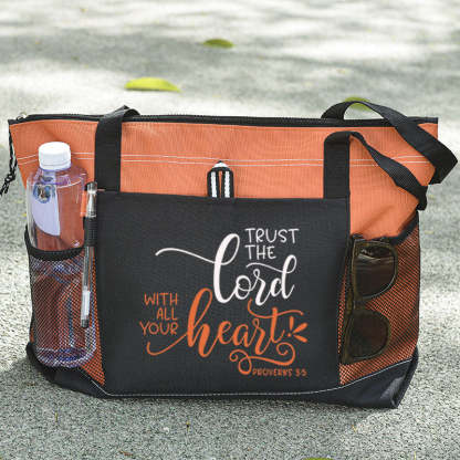 Trust the Lord with All Your Heart Tote Bag