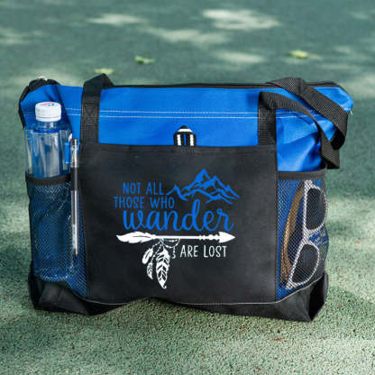 Not All Those Who Wander Are Lost Tote Bag, Traveller Quotes Tote Bag