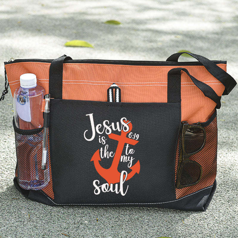 Jesus Is The Anchor Of My Soul Tote Bag