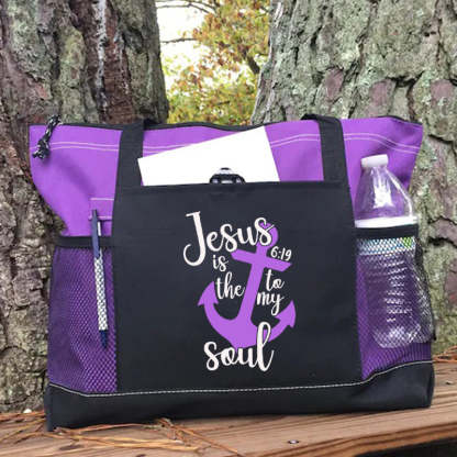 Jesus Is The Anchor Of My Soul Tote Bag