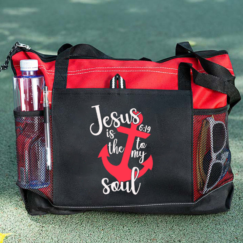 Jesus Is The Anchor Of My Soul Tote Bag