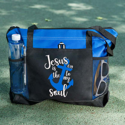 Jesus Is The Anchor Of My Soul Tote Bag