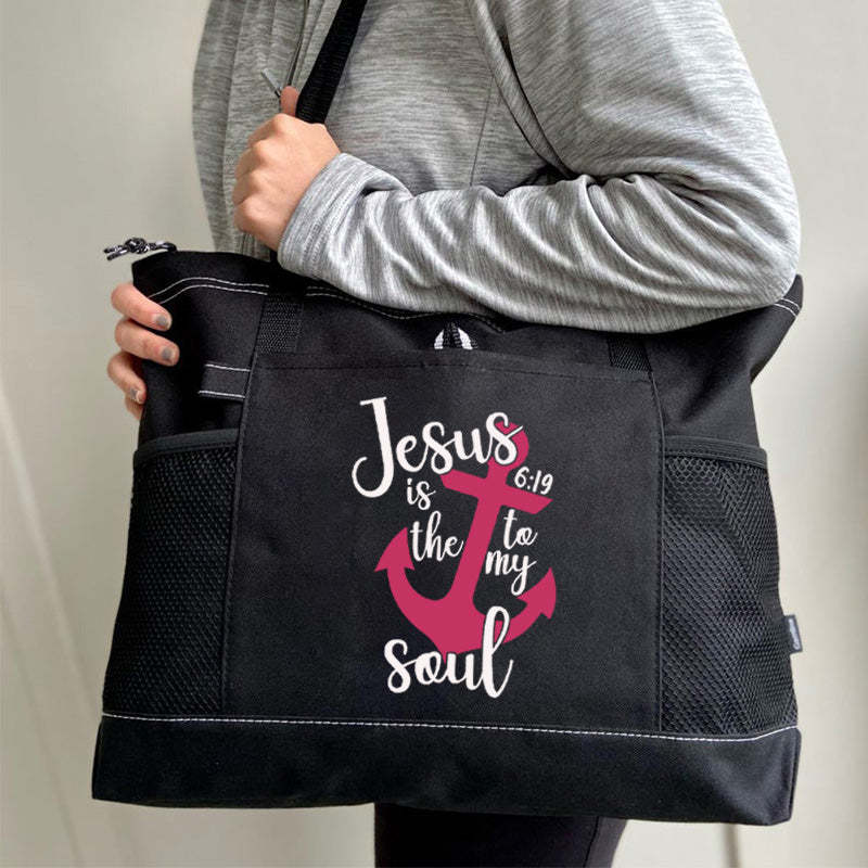 Jesus Is The Anchor Of My Soul Tote Bag