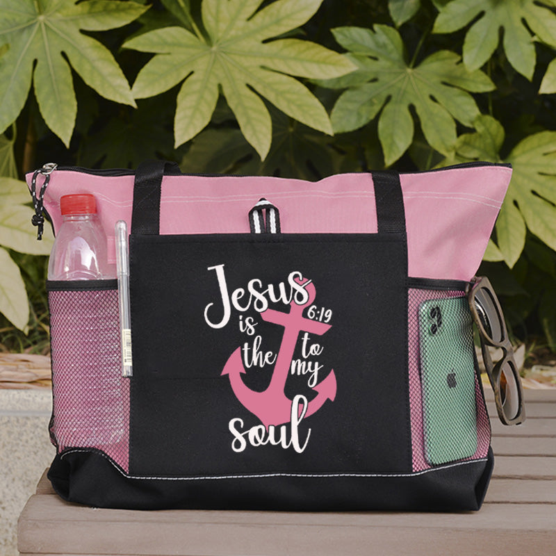 Jesus Is The Anchor Of My Soul Tote Bag