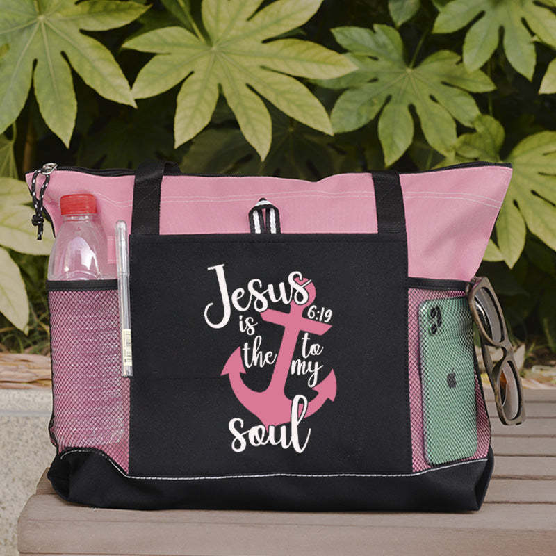 Jesus Is The Anchor Of My Soul Tote Bag