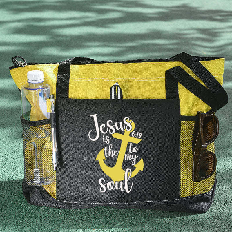 Jesus Is The Anchor Of My Soul Tote Bag