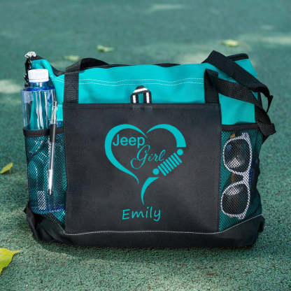 Jeep Girl Tote Bag For Jeep Lovers