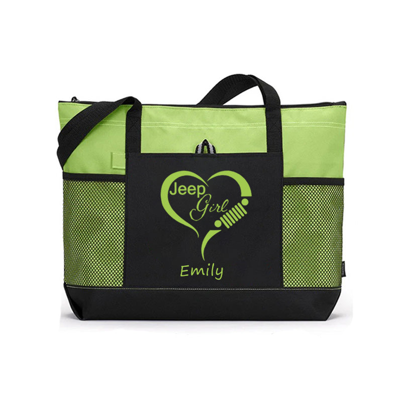 Jeep Girl Tote Bag For Jeep Lovers