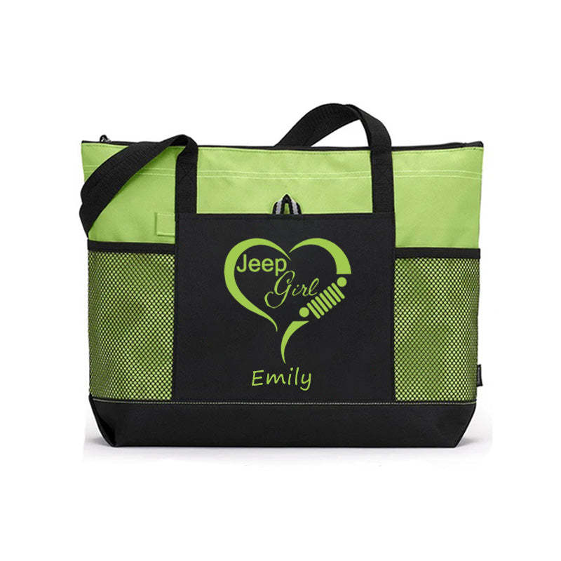 Jeep Girl Tote Bag For Jeep Lovers