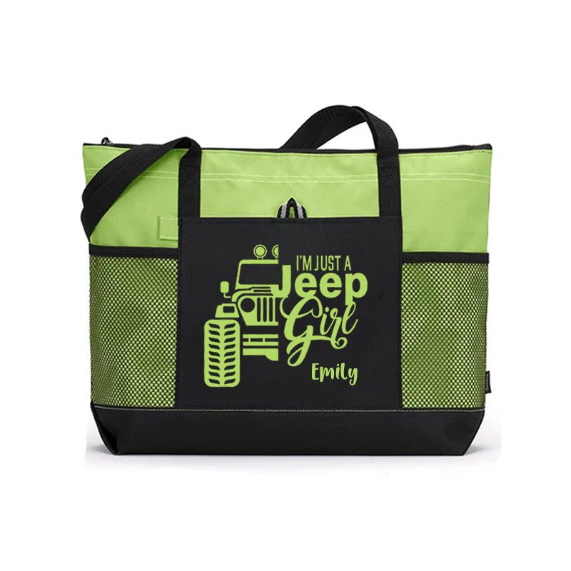 I'm Just A Jeep Girl Tote Bag