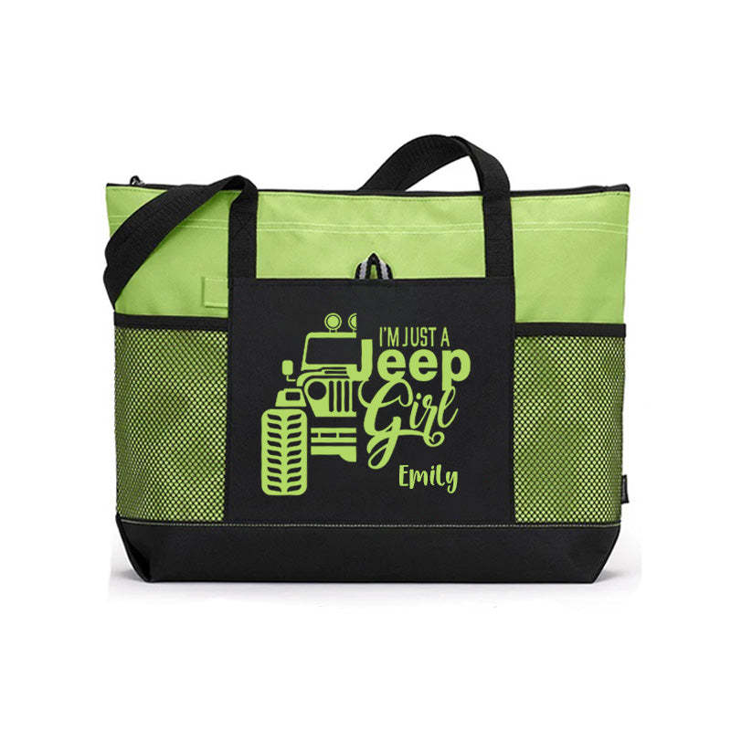 I'm Just A Jeep Girl Tote Bag