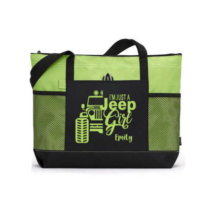I'm Just A Jeep Girl Tote Bag
