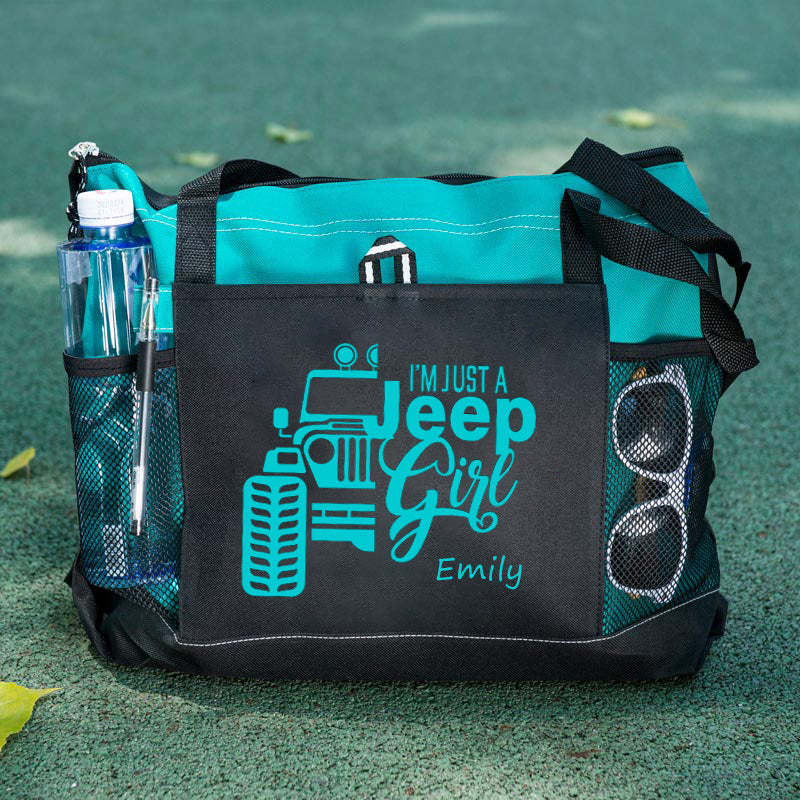 I'm Just A Jeep Girl Tote Bag