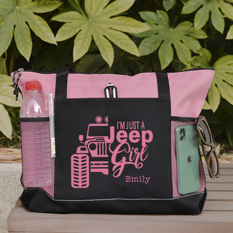 I'm Just A Jeep Girl Tote Bag