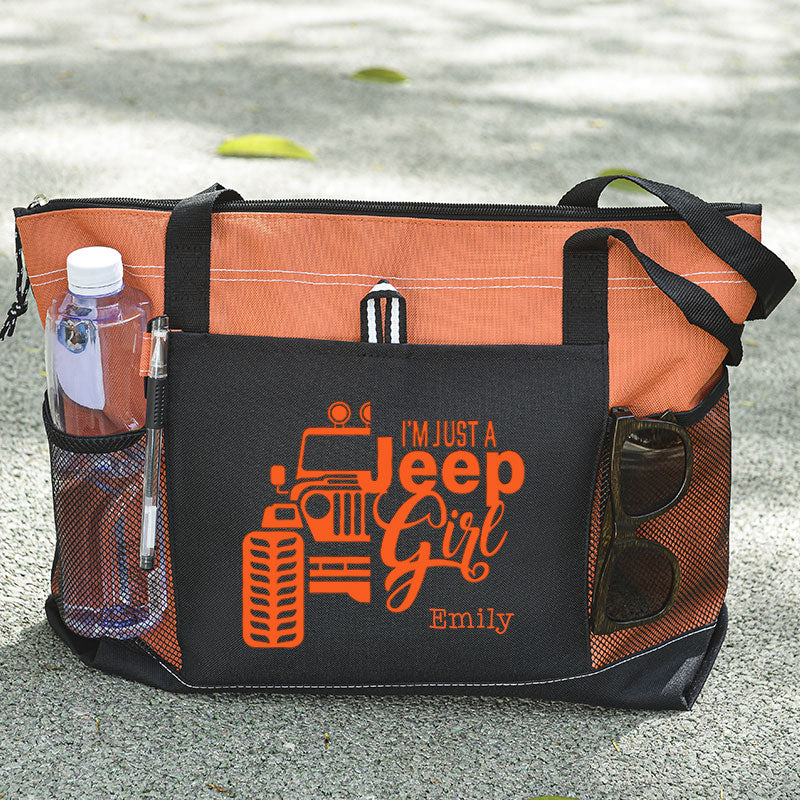 I'm Just A Jeep Girl Tote Bag