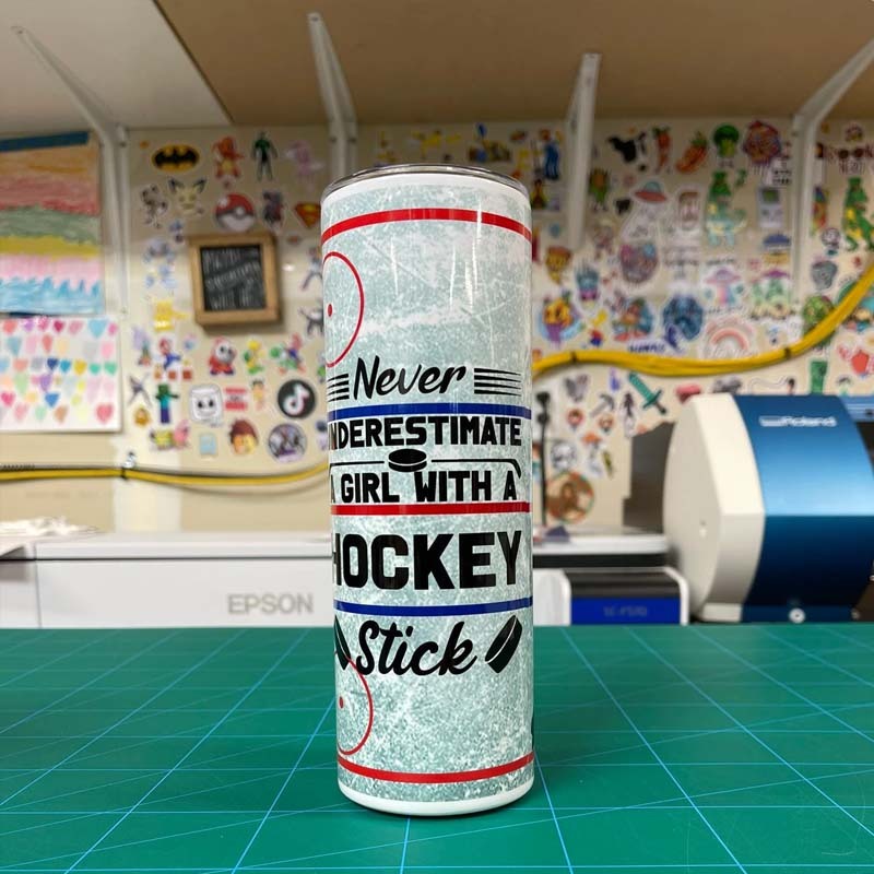 Custom Hockey Girl 20oz Tumbler