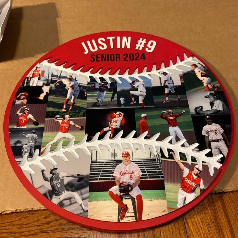 Personalized Senior Sports Gifts - Photo Collage Sports Lover Gifts Graduation Gifts