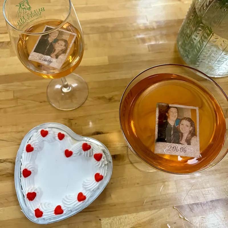 Edible photo drink topper edible image edible photo