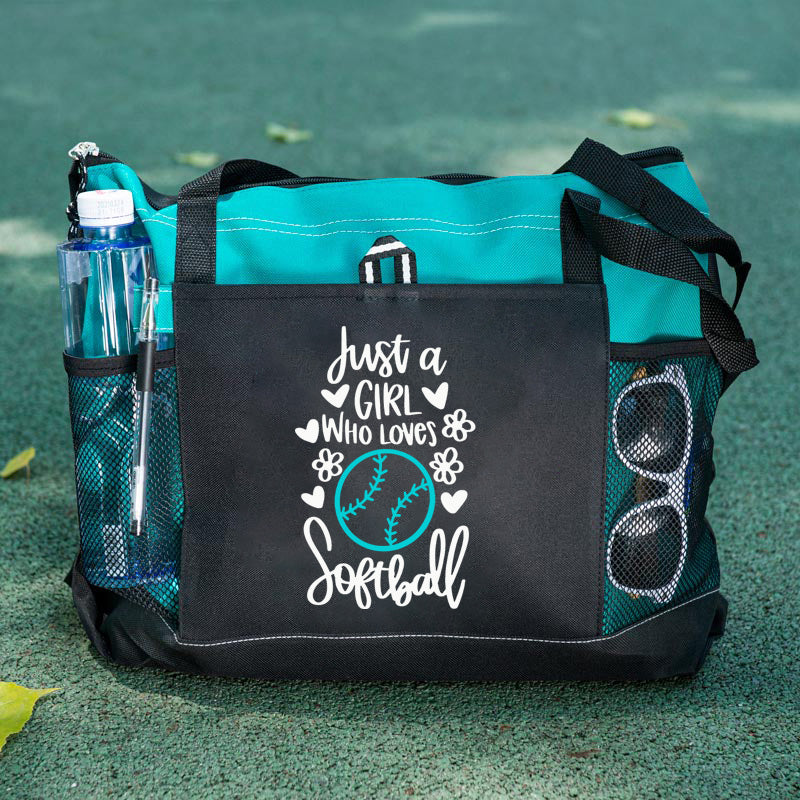 Just A Girl Who Loves Sports Tote Bag