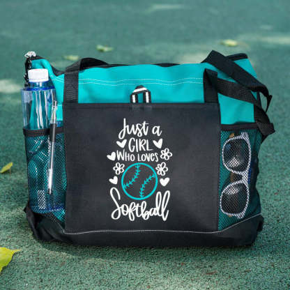 Just A Girl Who Loves Sports Tote Bag