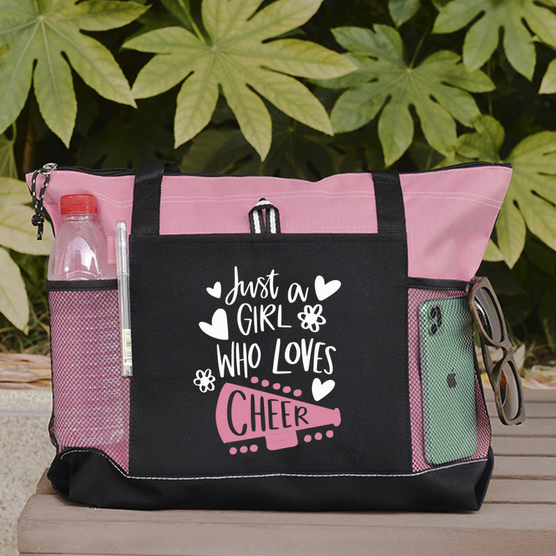 Just A Girl Who Loves Sports Tote Bag