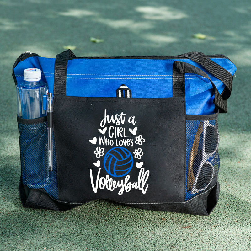Just A Girl Who Loves Sports Tote Bag
