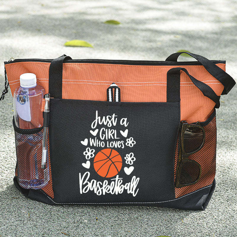 Just A Girl Who Loves Sports Tote Bag