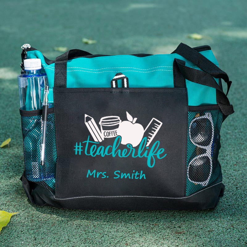 Personalized Teacher Life Tote Bag