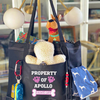 Personalized dog Tote Bag, Pet Travel Tote