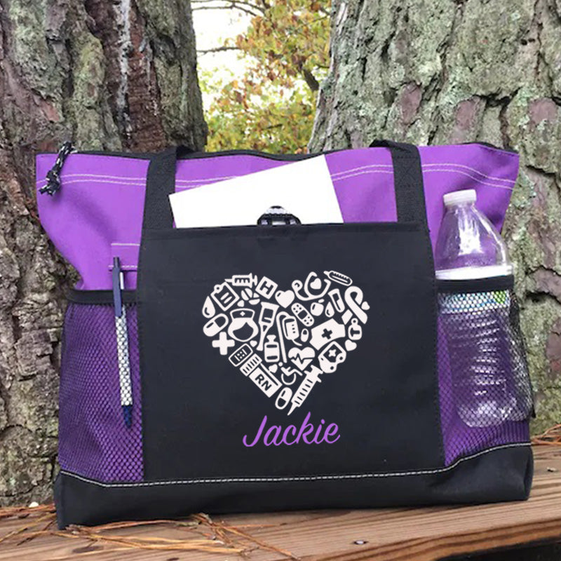 Personalized Registered Nurse  Tote Bag