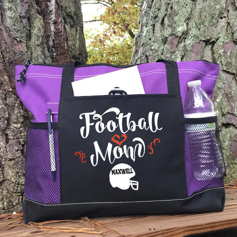 Ball Mom (2 or 3 Player) Lightweight Custom Baseball Mom Tote