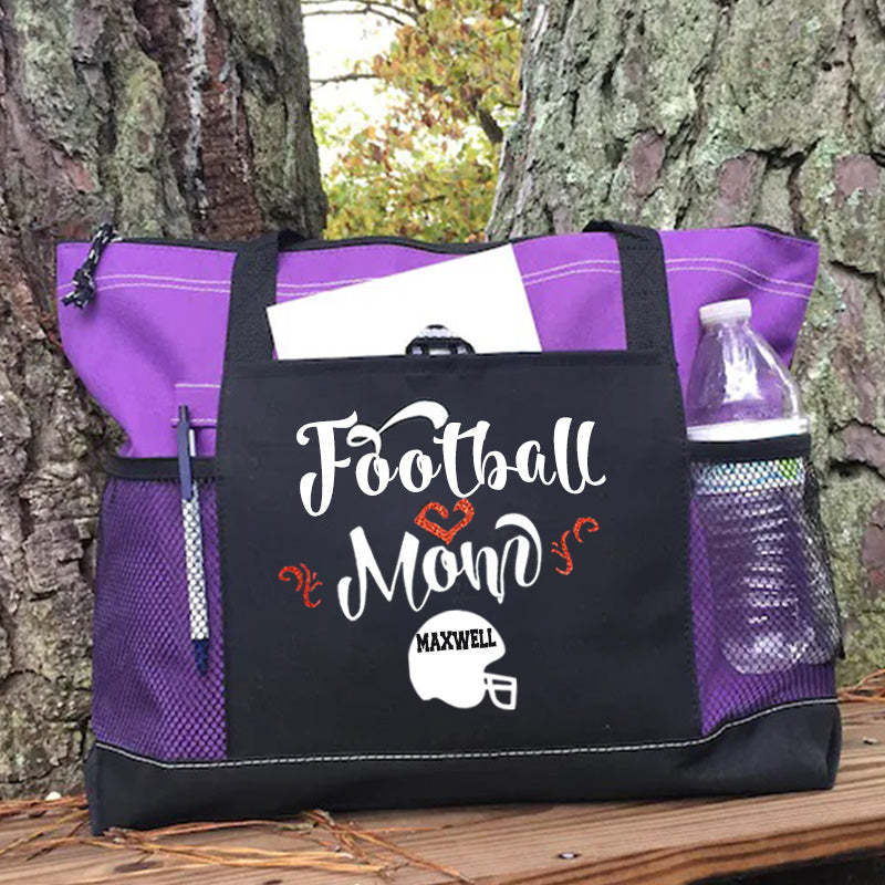 Ball Mom (2 or 3 Player) Lightweight Custom Baseball Mom Tote