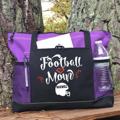 Ball Mom (2 or 3 Player) Lightweight Custom Baseball Mom Tote