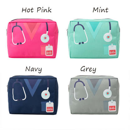 Personalized Cosmetic Bag For Nurse