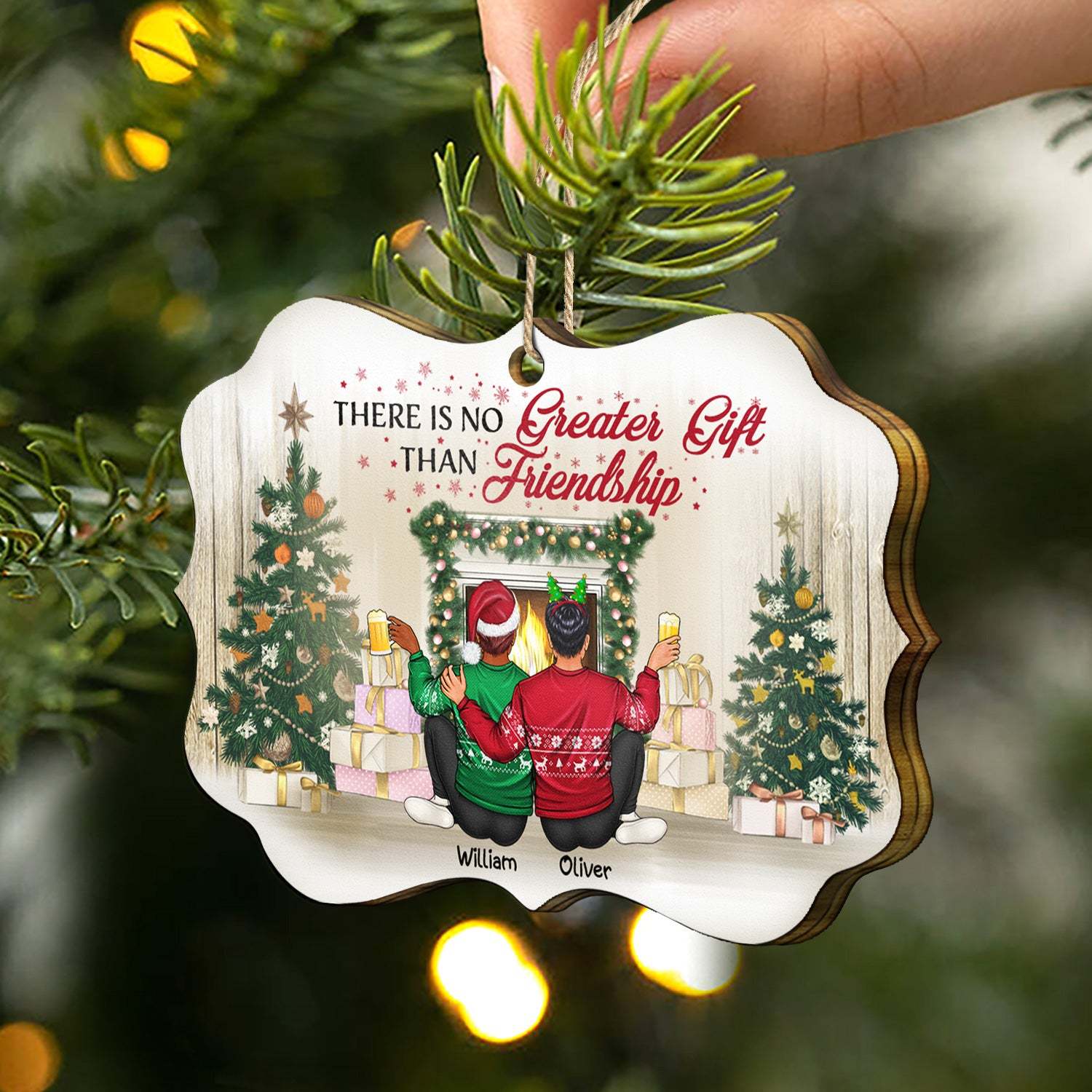Best Friends There Is No Greater Gift Than Friendship - Christmas Gift For BFF