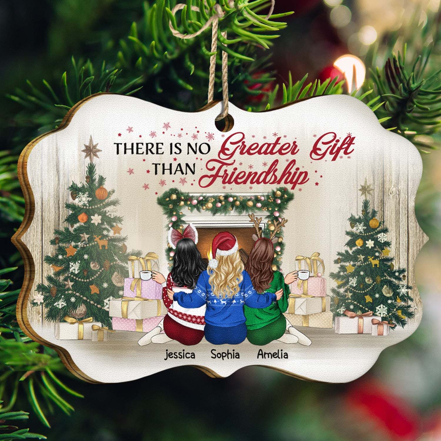 Best Friends There Is No Greater Gift Than Friendship - Christmas Gift For BFF