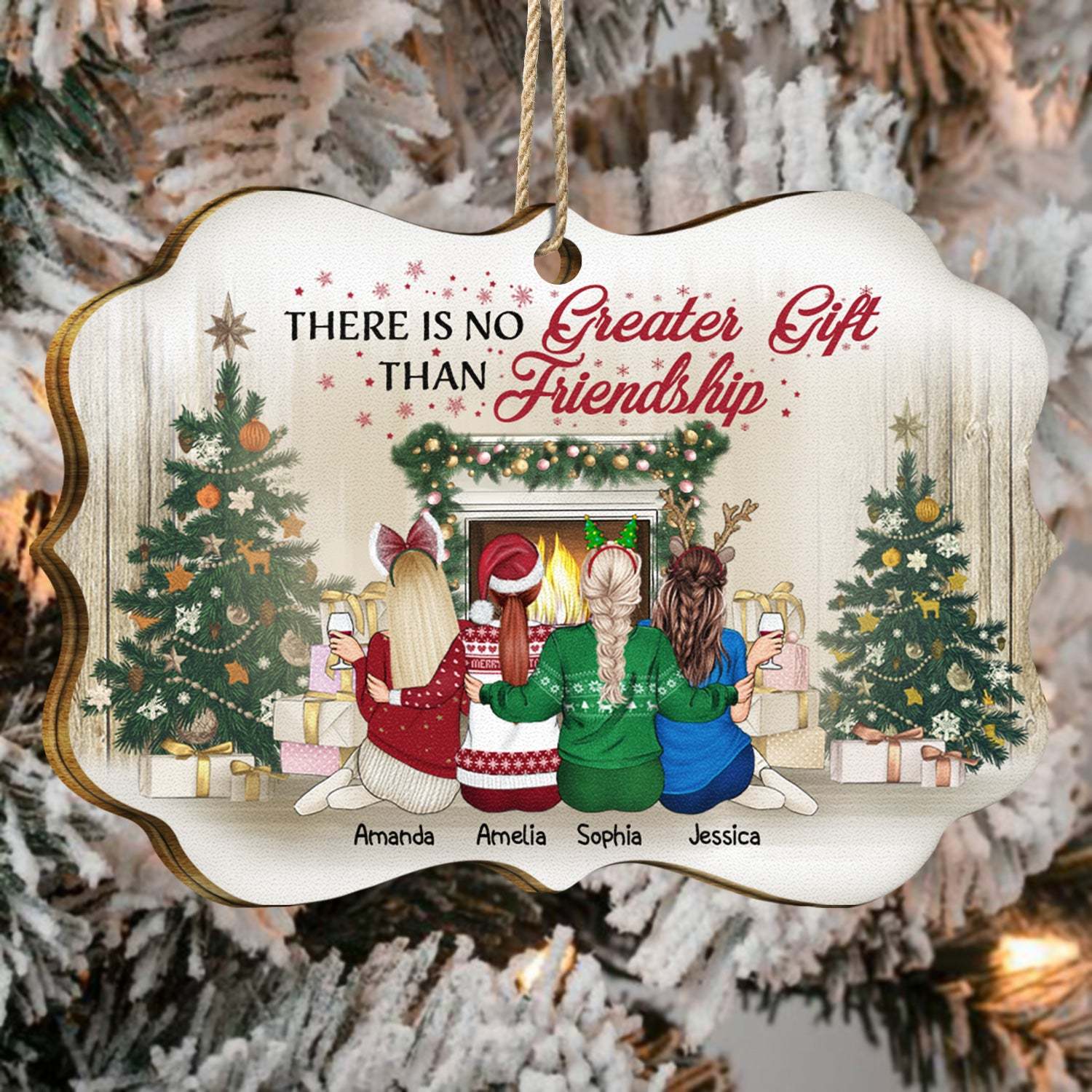 Best Friends There Is No Greater Gift Than Friendship - Christmas Gift For BFF
