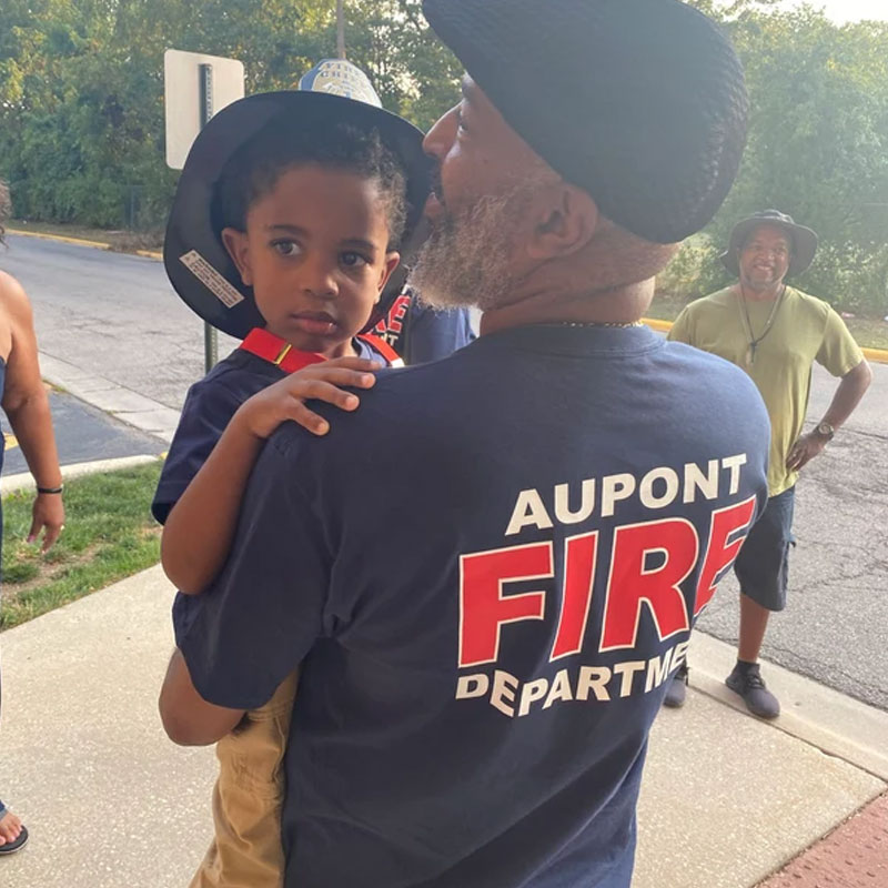 Personalized Fire Rescue EMS EMT Firefighter Paramedic T-shirt