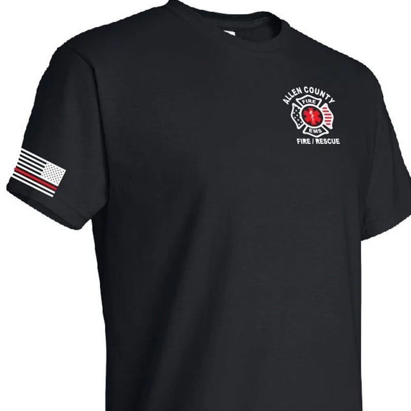 Personalized Fire Rescue EMS EMT Firefighter Paramedic T-shirt