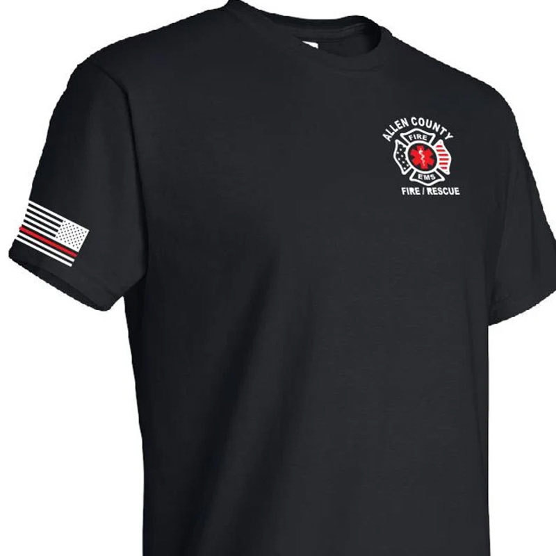 Personalized Fire Rescue EMS EMT Firefighter Paramedic T-shirt