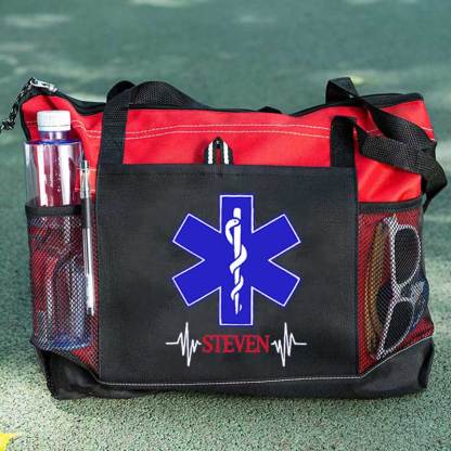 Personalized EMT, EMS, Paramedic, Emergency Services Tote Bag