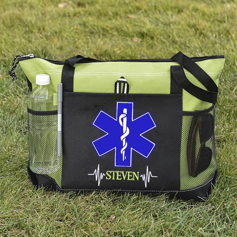 Personalized EMT, EMS, Paramedic, Emergency Services Tote Bag