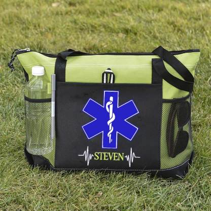 Personalized EMT, EMS, Paramedic, Emergency Services Tote Bag