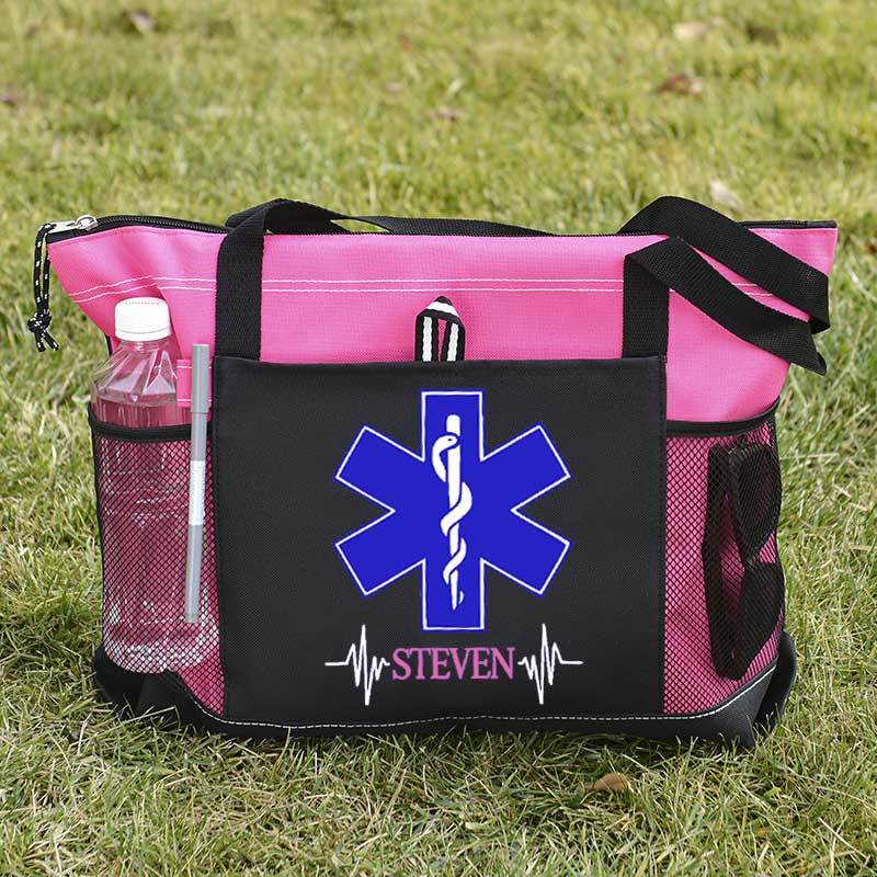 Personalized EMT, EMS, Paramedic, Emergency Services Tote Bag