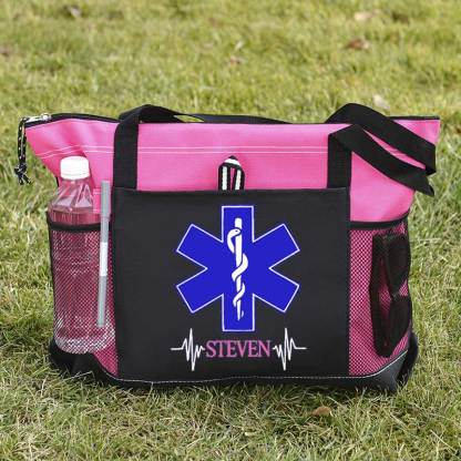 Personalized EMT, EMS, Paramedic, Emergency Services Tote Bag