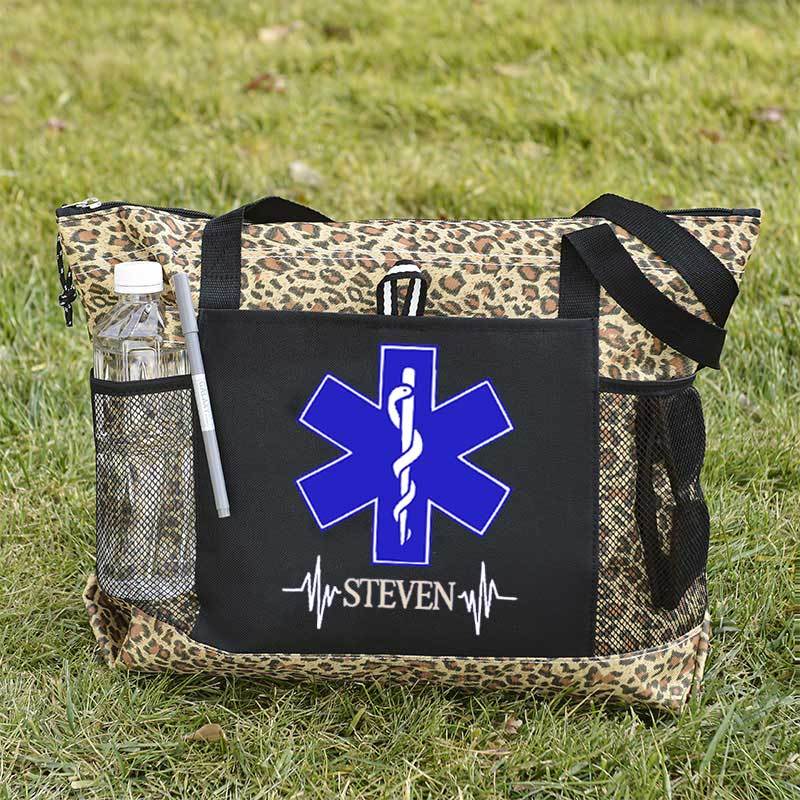 Personalized EMT, EMS, Paramedic, Emergency Services Tote Bag