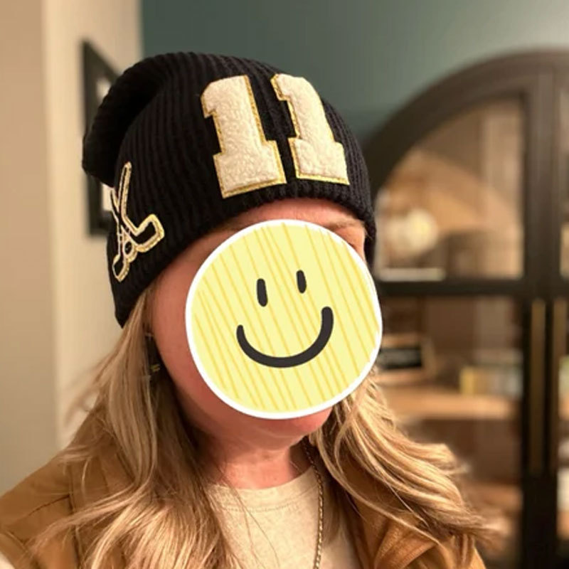 Custom Beanie for Hockey Mom, Hat for Hockey Player, Mutil Sports