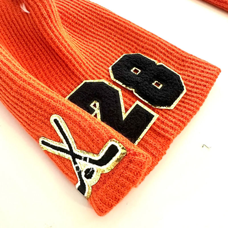 Custom Beanie for Hockey Mom, Hat for Hockey Player, Mutil Sports