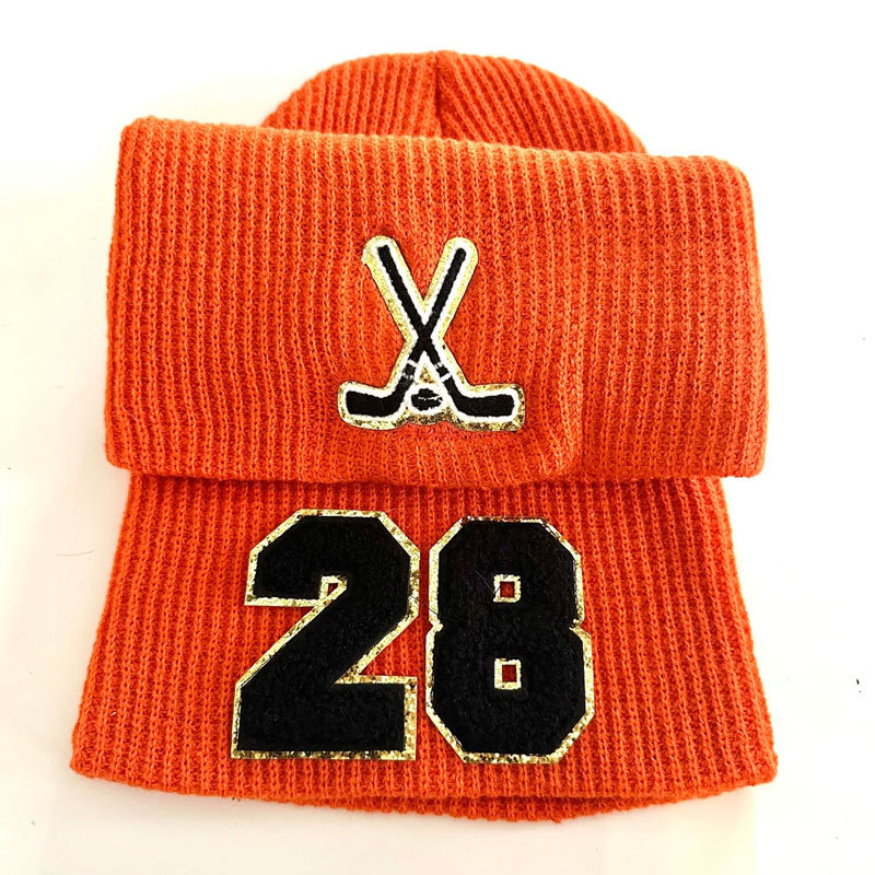 Custom Beanie for Hockey Mom, Hat for Hockey Player, Mutil Sports